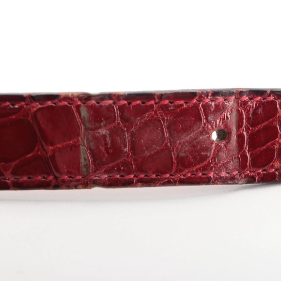 HERMES Mini Constance Crocodile Belt Reversible - Picture 10 of 12